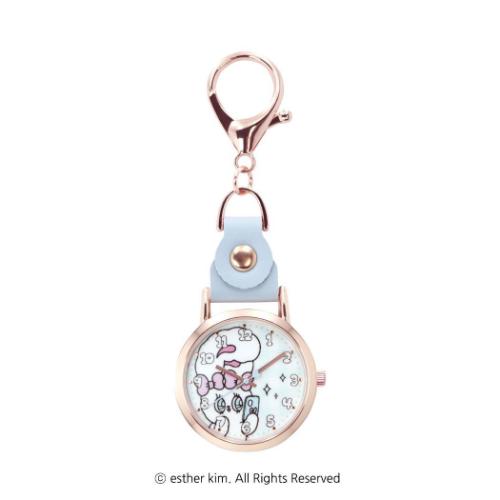 レザー KC ウォッチ G キーホルダー 時計 エスターバニー BL Esther Bunny フィールドワーク プレゼント レディース 女性 女の子 メール便可