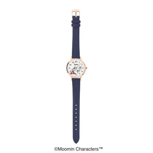RADO - ムーミン カジュアルレザーウォッチ 2 Y 腕時計 ムーミン NV リトルミイ 北欧 フィールドワーク プレゼント レディース 女性 女の子 メール便可