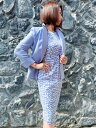 【New】STAC(スタック) ベルテッドアンサンブル【251-4952】アンサンブル ラベンダー/濃紺 大人仕様のアンサンブル お洒落なキャリア服 送料無料 生地サンプル請求可能 お問い合わせ大歓迎 ビジネスシーン