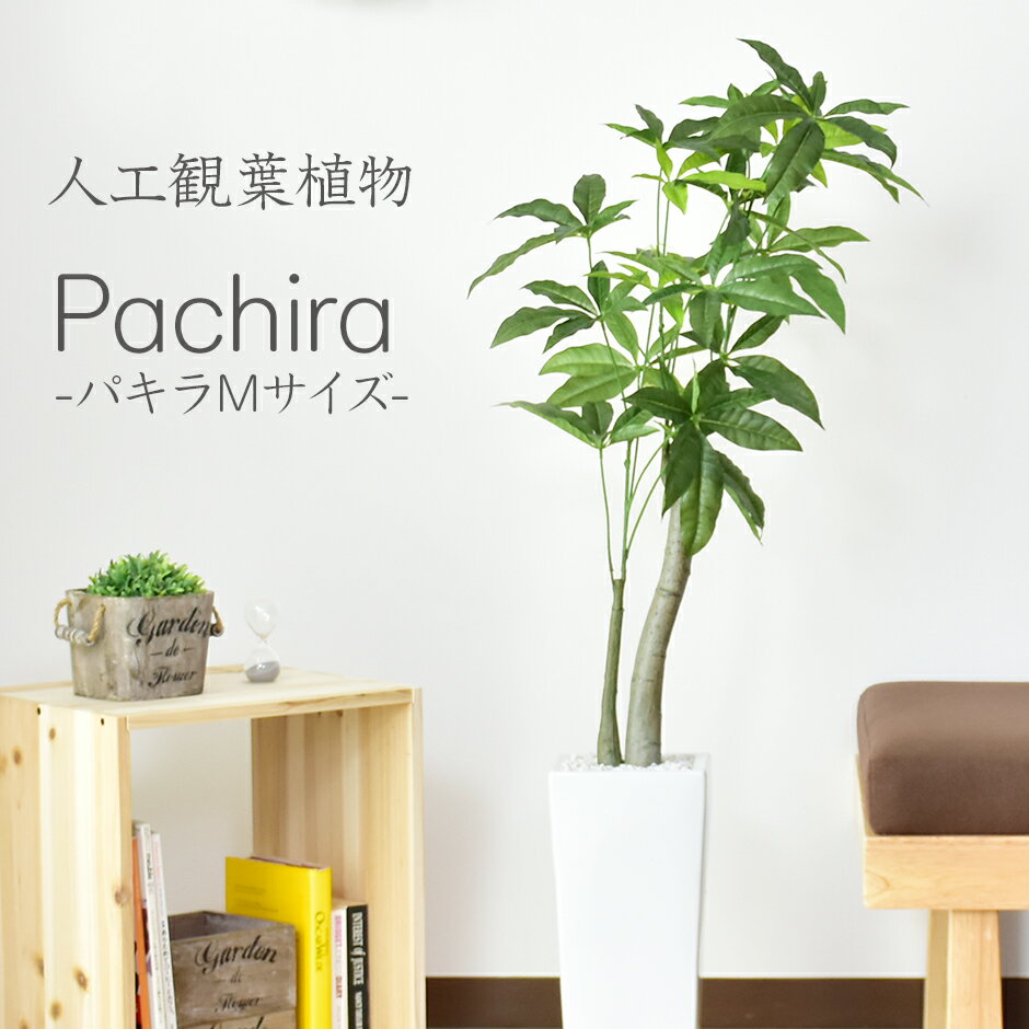 【15％OFFクーポン 5/15 0時-24時】 人工観葉植物 フェイクグリーン 観葉植物 パキラ 造花 光触媒 鉢 水やり不要 インテリア お祝い 誕生日 出産内祝い お返し 結婚 父 母 男性 女性 彼氏 彼女 お祝い お礼 贈り物 プレゼント パキラM ドリス