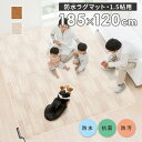 防水ラグマット 185×120cm 敷くだけ お手入れ簡単 サッとふき取り 中敷き カバー 防水 防菌 防汚 こども ペット 引越し祝い 国産 日本 オールシー...