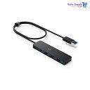 Anker USB3.0 ウルトラスリム 4ポートハブ、 USB ハブ 60cm ケーブル バスパワー 軽量 コンパクト MacBook / iMac / Su...