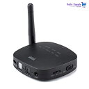 サンワダイレクト Bluetoothオーディオトランスミッター レシーバー apt-X LL/FastStream 低遅延 apt-X HD 3.5mm/光デジ...