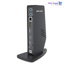 WAVLINK ドッキングステーション type c/usb ハブ type-c/4K出力/2xDPポート/2xHDMIポート/3xUSB3.0ポート/3xUS...