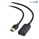Cable Matters USB 延長ケーブル USB2.0 延長ケーブル USB延長ケーブル Activeタイプ Type A オス メス リピーターケーブ...