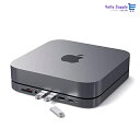 Satechi Type-C アルミニウム スタンド & ハブ (スペースグレイ) USB-C データポート、 Micro/SDカードリーダー、 USB 3.0...