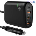 【PD3.0 & QC3.0】シガーソケット USB-C 4ポート 119W HUNDA カーチャージャー USB 急速充電 PD 車載充電器 (USB-C *...
