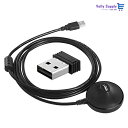 CooSpo ANT+ USB ドングル USB送信機受信機 Zwift/Wahoo Kickr/TacXなど 対応互換(延長ワイヤー付き)
