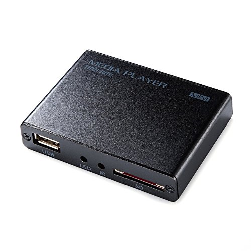 쥯 ǥץ졼䡼 HDMI/RCA USB/SDб MP4 ȥץ쥤ǽ HDMI֥° 400-MEDI020H