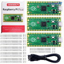 GeeekPi Raspberry Pi Picoフレキシブルマイクロコントローラーミニ開発ボード Raspberry Pi RP2040デュアルコアARM Cortex-M0 プロセッサに基づく 最大133MHzで動作 C/C /