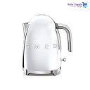 【日本正規品】SMEG 電気ケトル (1.7L)／シルバー