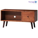 弘益 テレビ台 ココア ローボード 木製 KOKOA-LB ブラウン 800x300x400