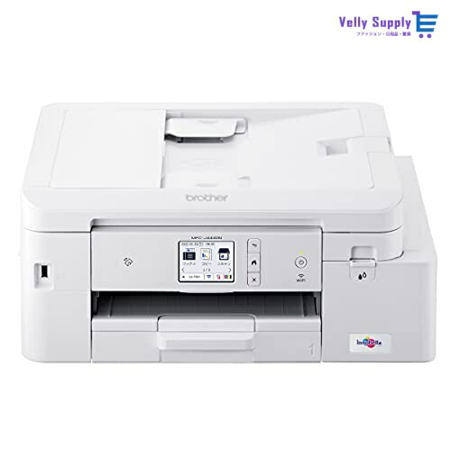 ブラザー工業 プリンター 大容量ファーストタンク A4インクジェット複合機 MFC-J4440N (Wi-Fi/FAX/自動両面印刷/スマホ・タブレット接続/ADF/在宅ワーク向け) 通常