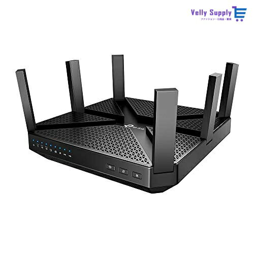 TP-Link WiFi ̵LAN 롼 1625 + 1625 + 750Mbps ȥ饤Х MU-MIMO 󥯥ꥲ 3ǯ Archer C4000/A