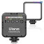 ULANZI LEDカメラビデオライト 充電式 バッテリー2000mAh内蔵 ソフト光 超高輝度 明るさ調整 3コールドシュー付き スマートフォンライト iPhone/DJI Osmo Pocket/Osmo Mobile 3/Gopro