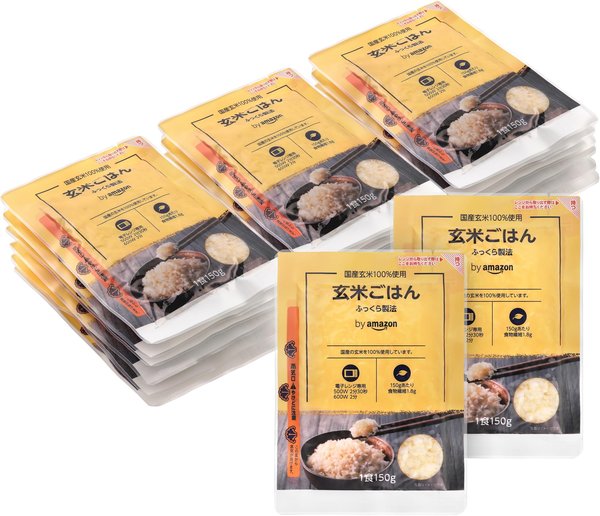 乐天商城 - 国産玄米ごはん 150g×20袋