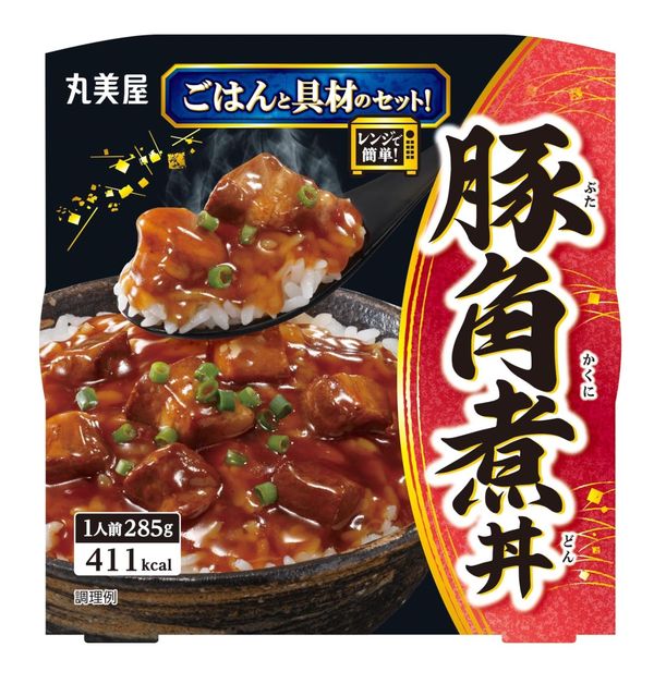 丸美屋食品工業 丸美屋 レンジで簡単! 豚角煮丼 ごはん付き 285g×6個