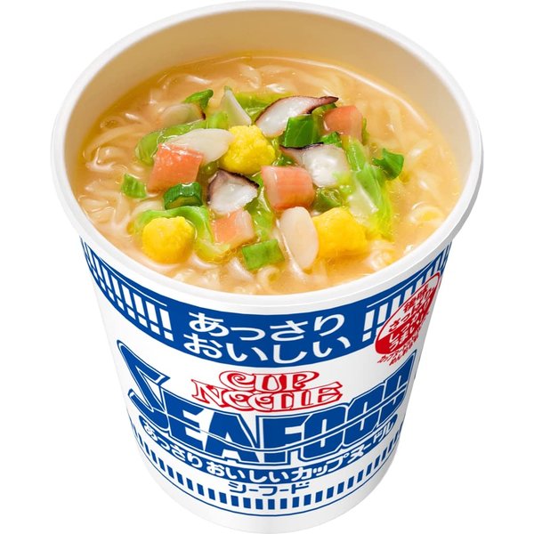 カップヌードル あっさりおいしいカップヌードル シーフード 日清食品 カップ麺 60g×20個 vellysupply-10088222 VellySupply サンプル画像2