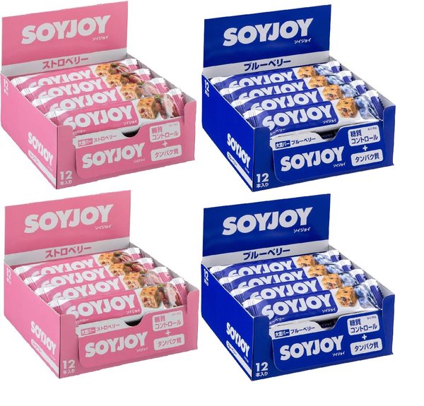 ソイジョイ 大塚製薬 ソイジョイ ダブルベリーセット (ブルーベリー/ストロベリー) 30g ×48個