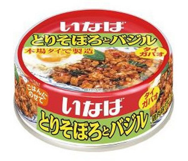 Rakuten - いなば食品 いなば とりそぼろとバジル 75g×24個