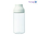 KINTO (キントー) ピッチャー・冷水筒 CAPSULE ウォーターカラフェ 700ml ホワイト 22968