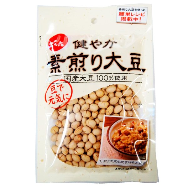 Rakuten - でん六 素煎り大豆 75g×12袋