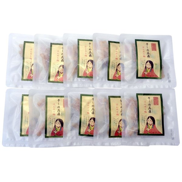 岡林食品 こんにゃくコロリン 干しの蒟蒻 ほんのり梅 14g×10袋