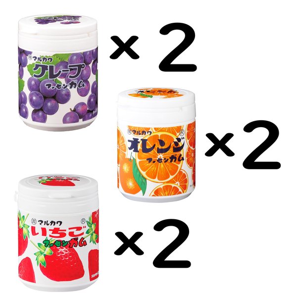 丸川 マーブルガムボトル 3種アソート 計6個 vellysupply-10090063 VellySupply サンプル画像3
