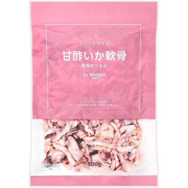 甘酢いか軟骨 500g お徳用 大容量 チャック付き