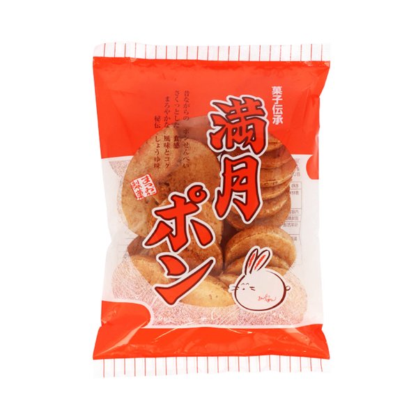 Rakuten - 松岡製菓 満月ポン 90g×15袋