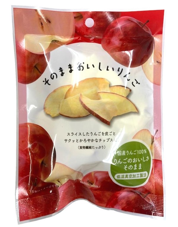 Rakuten - モミの木 そのままおいしいりんご（国産りんご100%チップス） 29g×10袋