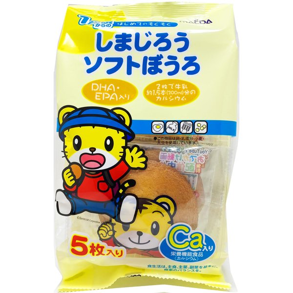 大阪前田 しまじろうソフトぼうろ 5枚×10袋