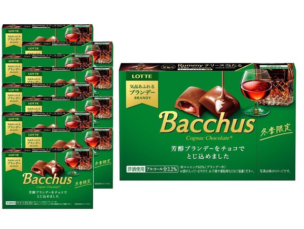 乐天商城 - ロッテ バッカス 10粒×10個