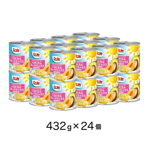 ドール 缶詰 トロピカルフルーツミックス ナタデココ入り 432gx24個 Dole vellysupply-10090625 VellySupply サンプル画像3