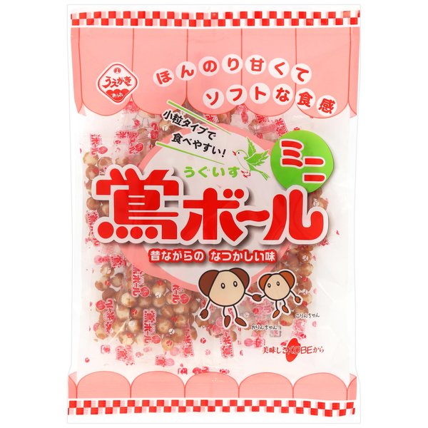 Rakuten - 植垣米菓 鴬ボールミニ 89g×12袋