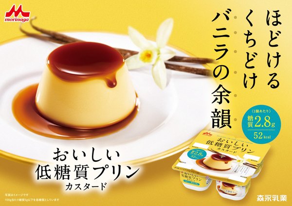 [冷蔵] 森永 おいしい低糖質プリン カスタード 4個パック×6個セット 専用箱梱包