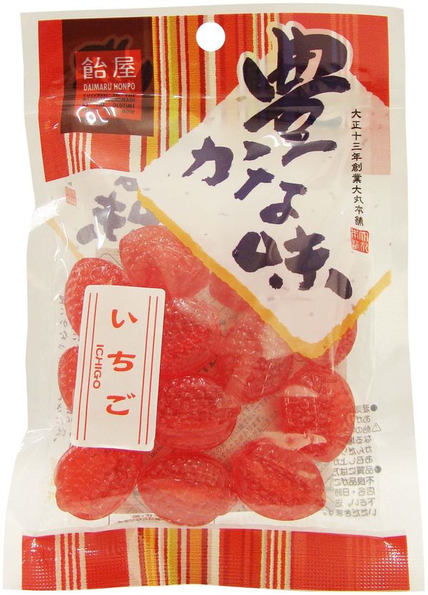 大丸本舗 豊かな味いちご 80g×10個セット