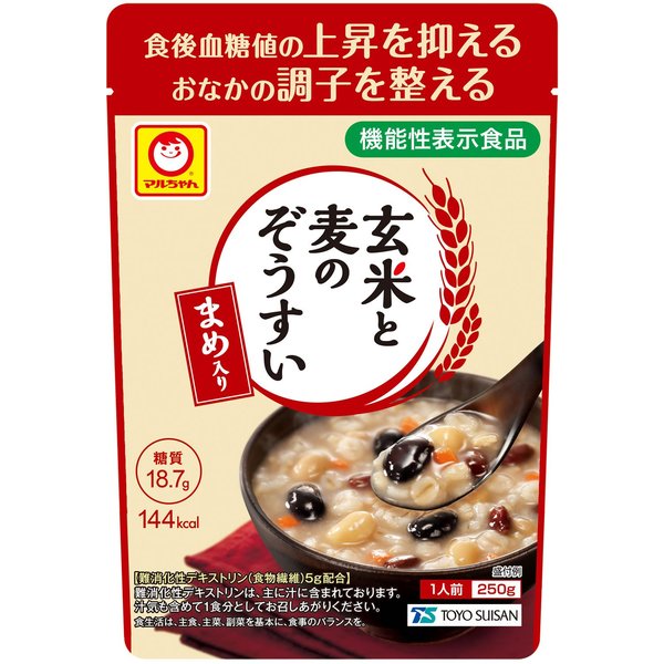 マルちゃん 玄米と麦のぞうすい 豆入り 250g×10個 vellysupply-10092093 VellySupply サンプル画像2