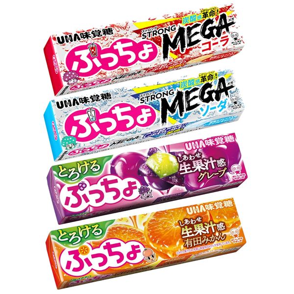 ぷっちょスティック 4種アソート 計20個入