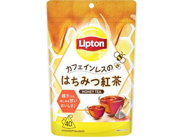 リプトン カフェインレスのはちみつ紅茶 ティーバッグ 40P