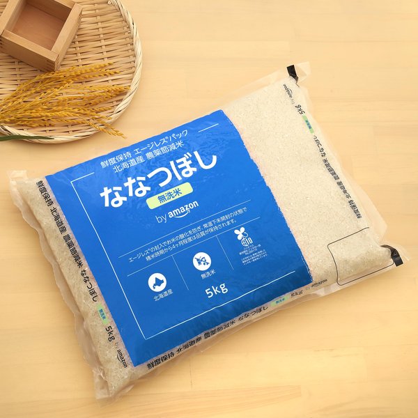 (鮮度保持) 北海道産 ななつぼし 無洗米 5kg 農薬節減米 令和7年産 vellysupply-10092337 VellySupply サンプル画像3