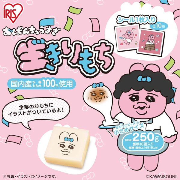 12袋おぱんちゅうさぎ 生きりもち 250g vellysupply-10092869 VellySupply サンプル画像2