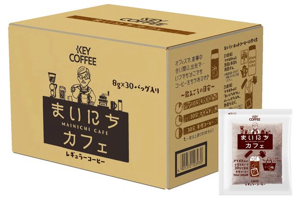 Rakuten - キーコーヒー コーヒーバッグ まいにちカフェ 30袋入