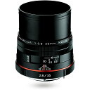 ペンタックス HD PENTAX-DA 35mmF2.8 Macro Limited ブラック 標準単焦点レンズ 【APS-Cサイズ用】【等倍マクロレンズ】【高品位リミテッドレンズ・アルミ削り出しボディ】【高精細な描写】【高性能 HDコー