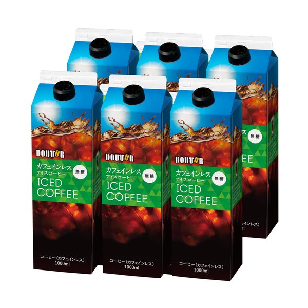 ドトールコーヒー ギフト CL-123 カフェインレスコーヒー 1000mlx6本