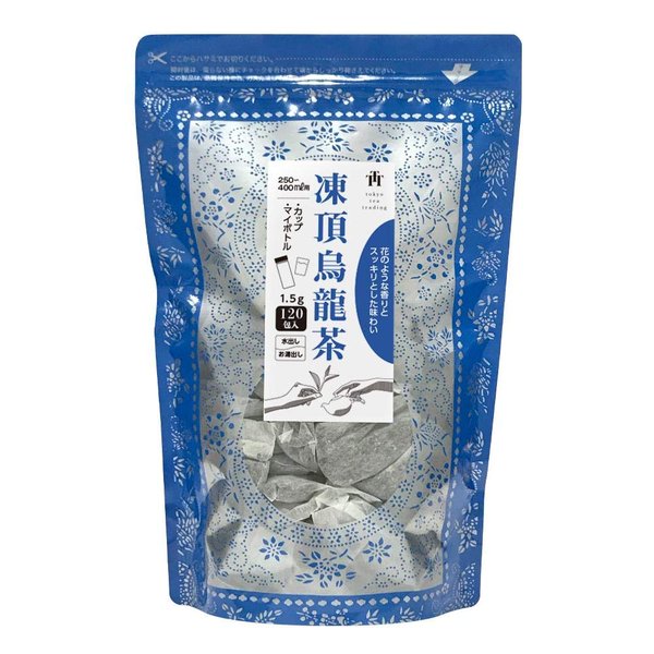 台湾茶 凍頂烏龍茶 ティーバッグ 1.5gx120P 水出し 中国茶 烏龍茶 ウーロン茶 Tokyo Tea Tradingお得用 まとめ買い 業務用