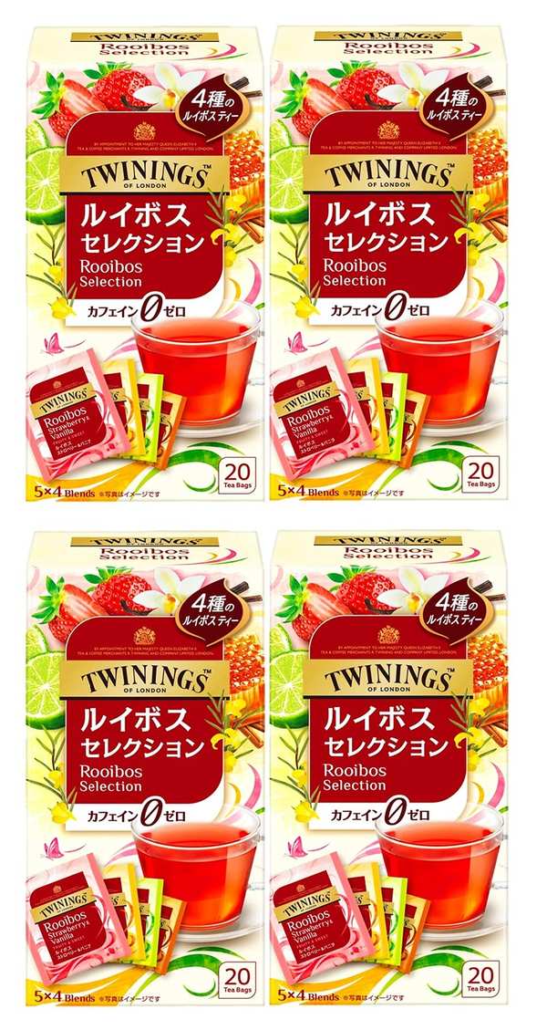 トワイニング ルイボス セレクション20Px4個