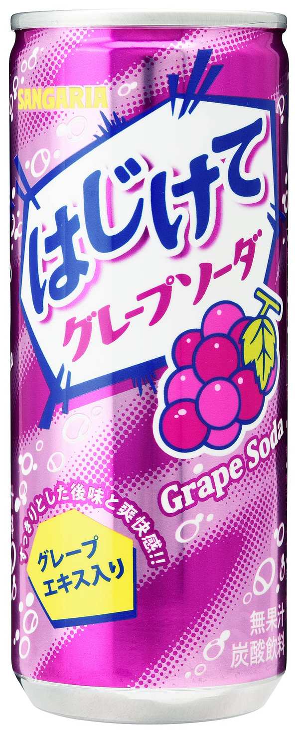 Other - サンガリア はじけて グレープソーダ 250g x30本