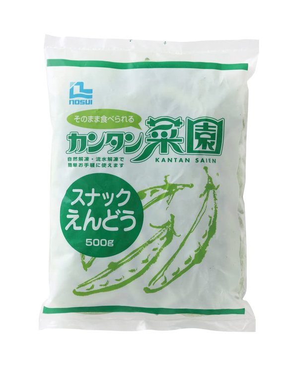 「冷凍」ノースイ スナックエンドウ 500gx4 vellysupply-10093945 VellySupply パッケージ画像