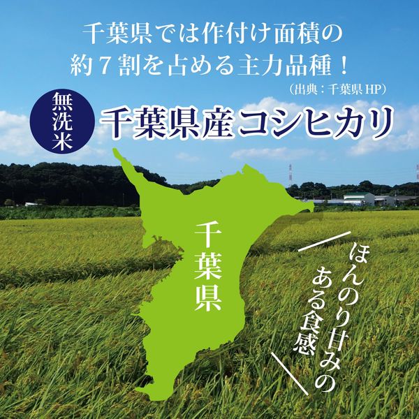 ミツハシ 精米 千葉県産 無洗米 コシヒカリ 5kg 令和7年産 vellysupply-10094099 VellySupply サンプル画像2